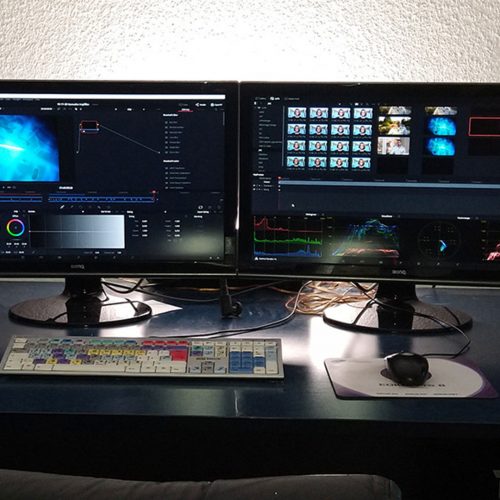 Projetbild-DaVinci Schnitt mit DaVinci Reslove Seminar mit Lutz Dieckmann