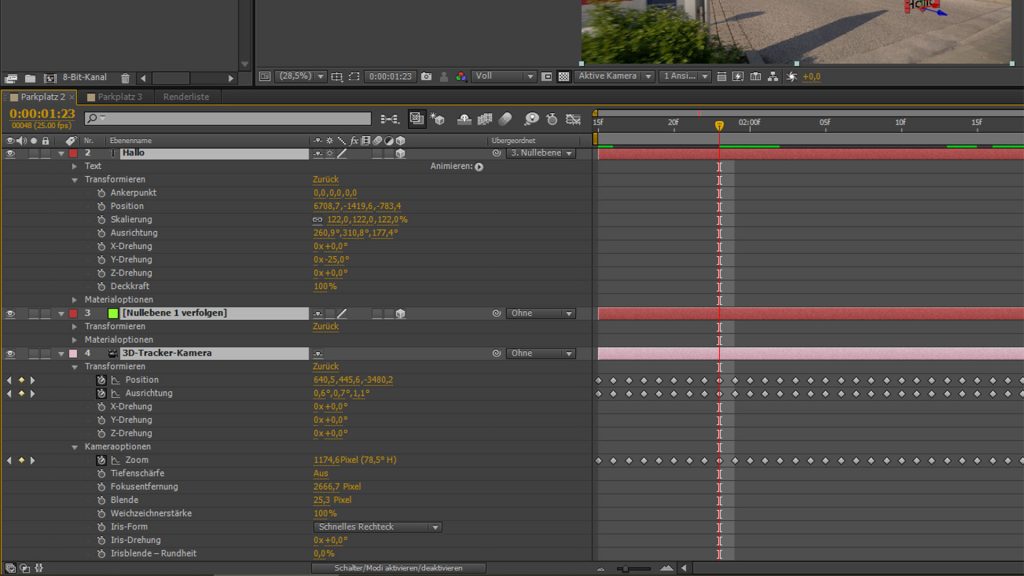 Adobe After Effects Seminar mit Videoexperte Lutz Dieckmann